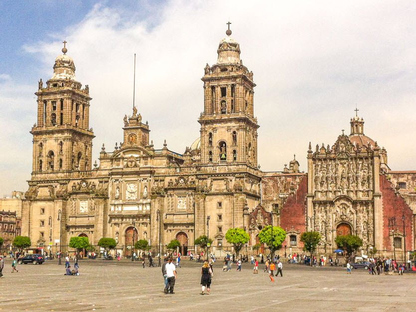 Zócalo (Plaza de la Constitución), Mexico City, Mexico